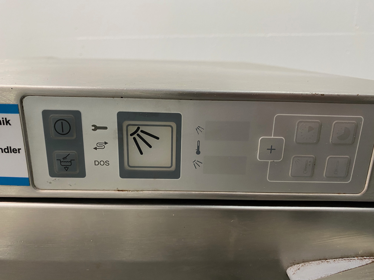 Winterhalter Spulmaschine Symbole